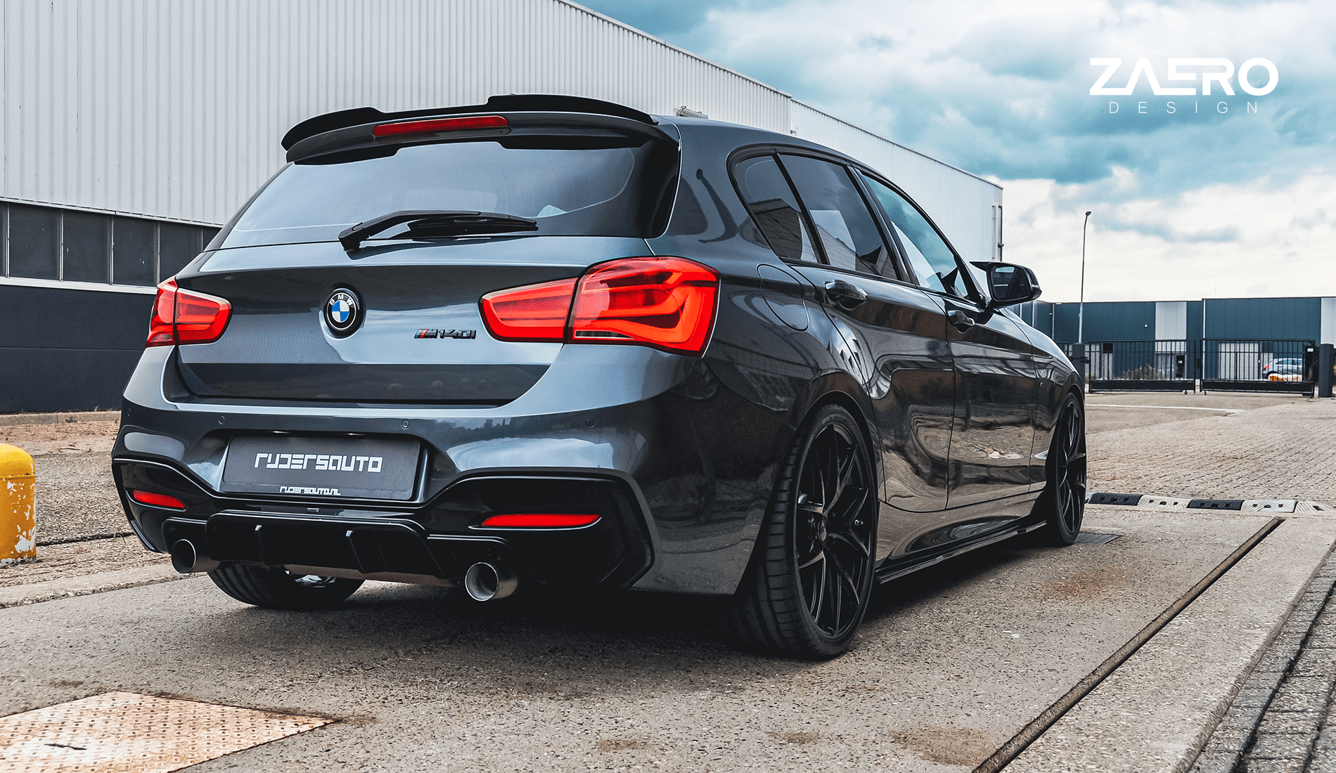 EVO-1 HECKSPOILER FÜR BMW 1ER SERIE F20 / F21 LCI ZAERO-DESIGN-EVO-1-HECKLIPPE-FÜR-BMW-1ER-116i-118i-120i-125i-M135-M140-F20-F21-LCI-SPOILER-ABRISSKANTE-HECKLIPPE-BODYKIT-HECKANSATZ-DACHSPOILER-DACHKANTE