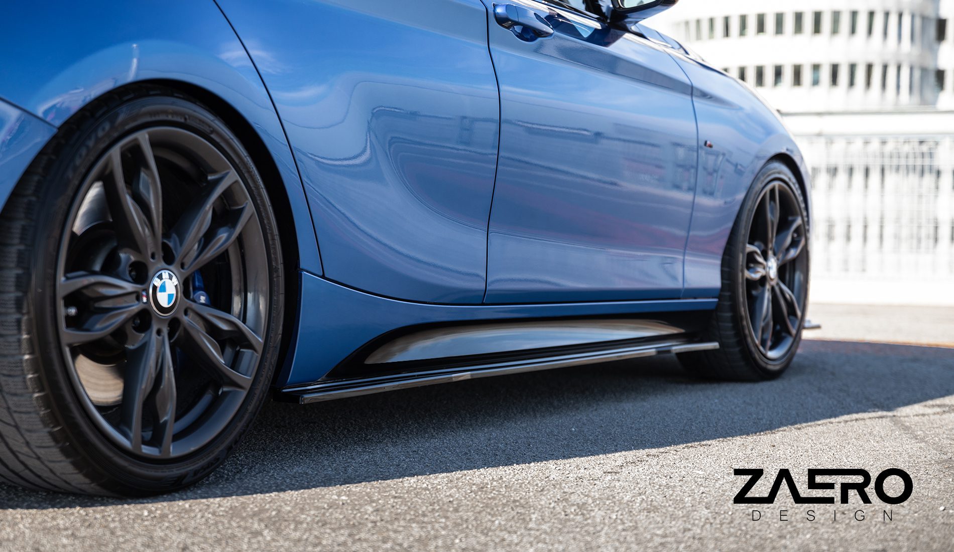 EVO-1 SIDE SKIRT EXTENSIONS FOR BMW 1-SERIES F20 / F21 ZAERO-DESIGN-EVO-1-SIDE-SKIRT-EXTENSION-FOR-BMW-1-SERIES-116i-118i-120i-125i-M135-M140-F20-F21-LCI-SPOILER-BODYKIT-SPLITTER