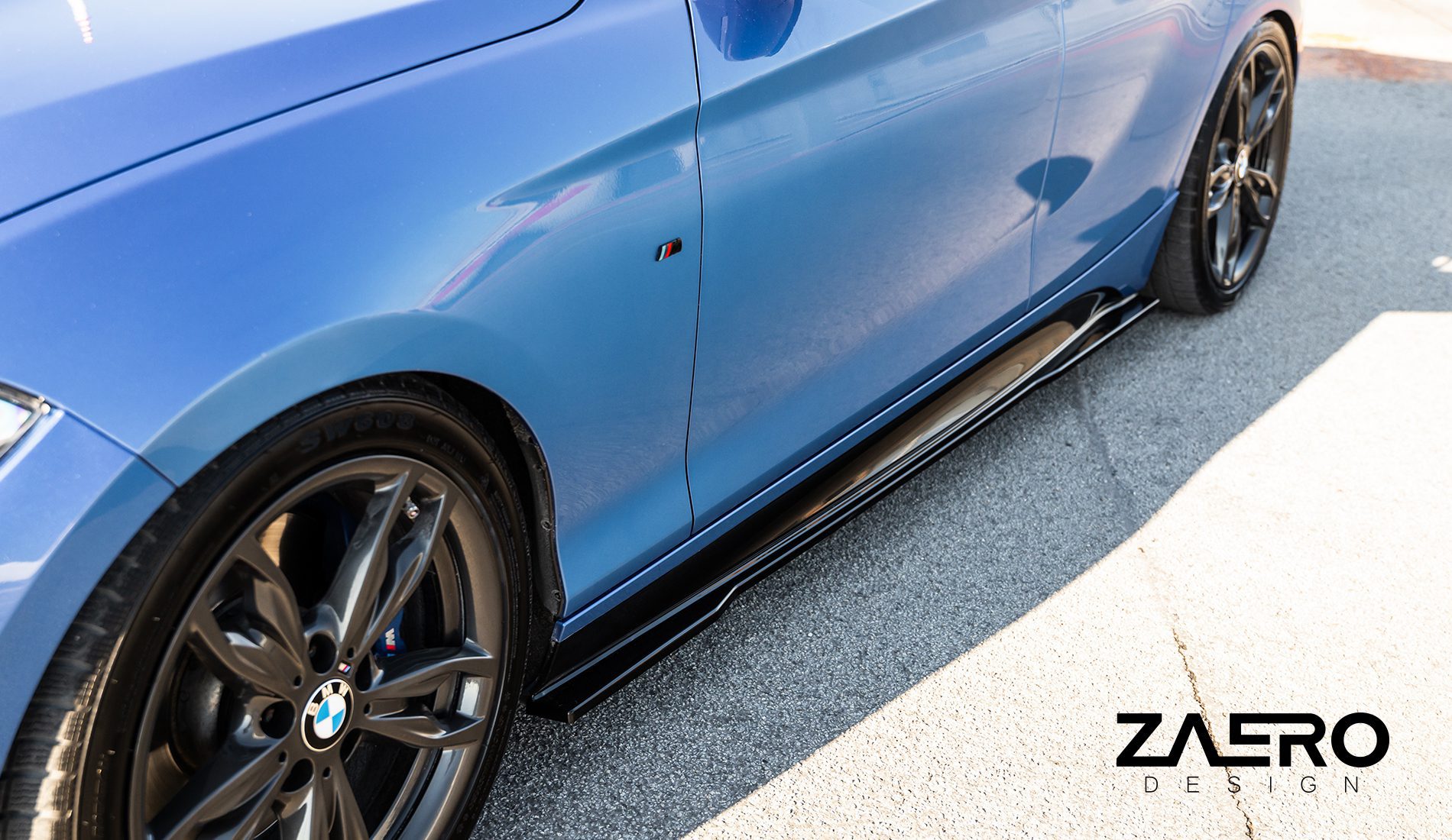 EVO-1 SIDE SKIRT EXTENSIONS FOR BMW 1-SERIES F20 / F21 ZAERO-DESIGN-EVO-1-SIDE-SKIRT-EXTENSION-FOR-BMW-1-SERIES-116i-118i-120i-125i-M135-M140-F20-F21-LCI-SPOILER-BODYKIT-SPLITTER