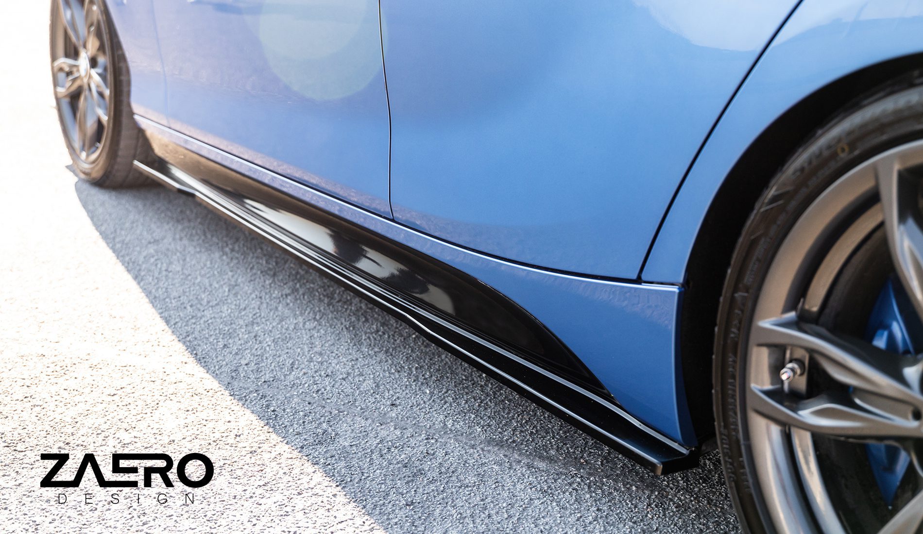 EVO-1 SIDE SKIRT EXTENSIONS FOR BMW 1-SERIES F20 / F21 ZAERO-DESIGN-EVO-1-SIDE-SKIRT-EXTENSION-FOR-BMW-1-SERIES-116i-118i-120i-125i-M135-M140-F20-F21-LCI-SPOILER-BODYKIT-SPLITTER