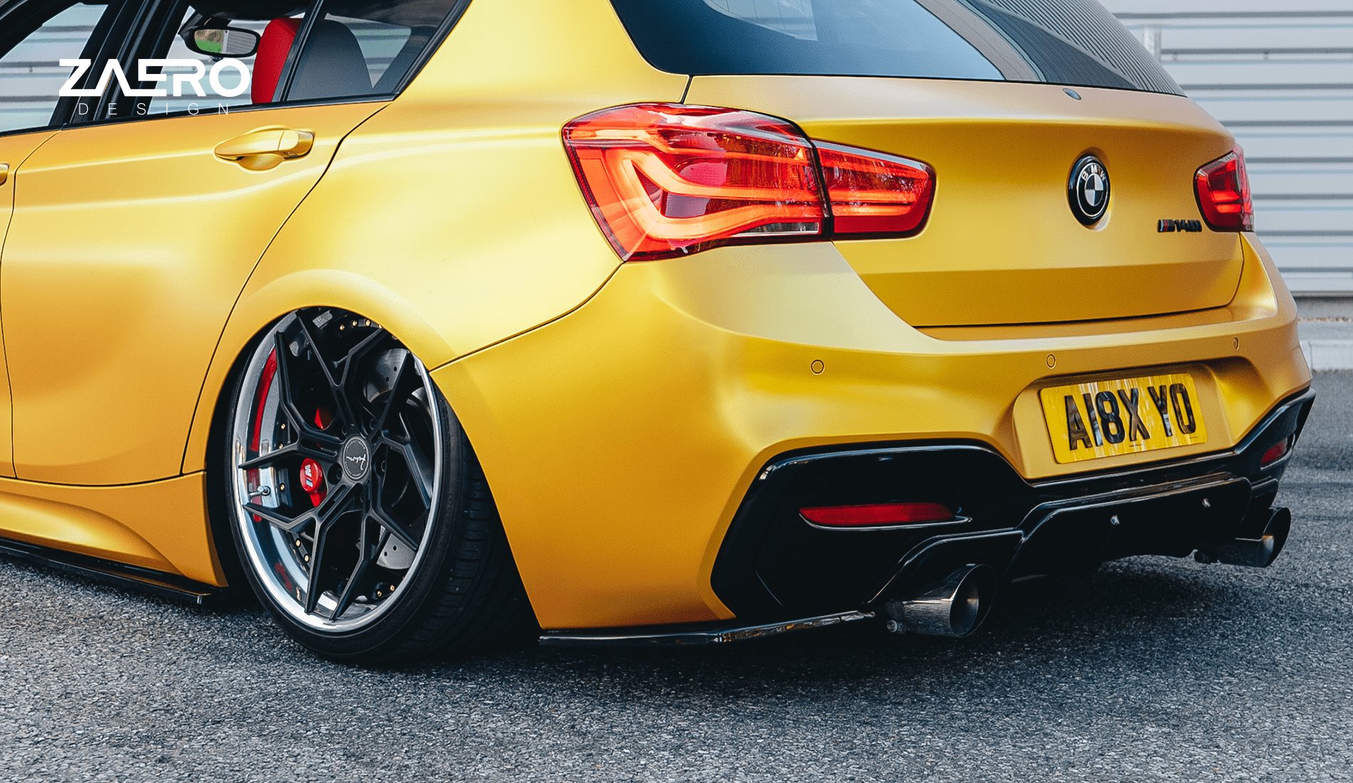 Luxe-25 ZAERO-DESIGN-EVO-1-DIFFUSOR-ERWEITERUNG-FLAPS-FÜR-BMW-1ER-M135-M140-F20-F21-LCI-HECKDIFFUSOR-SPOILER-BODYKIT-ANSATZ-HECKANSATZ