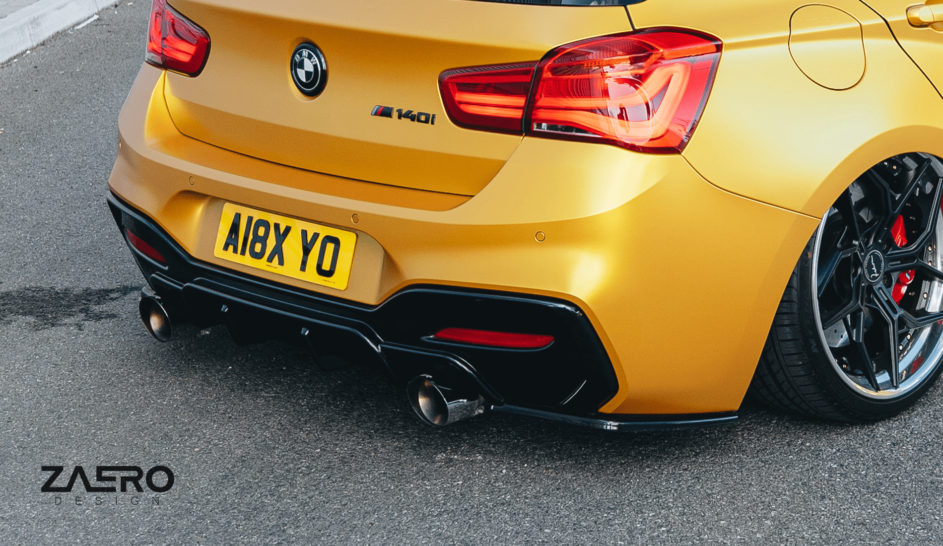 Luxe-27 ZAERO-DESIGN-EVO-1-DIFFUSOR-ERWEITERUNG-FLAPS-FÜR-BMW-1ER-M135-M140-F20-F21-LCI-HECKDIFFUSOR-SPOILER-BODYKIT-ANSATZ-HECKANSATZ
