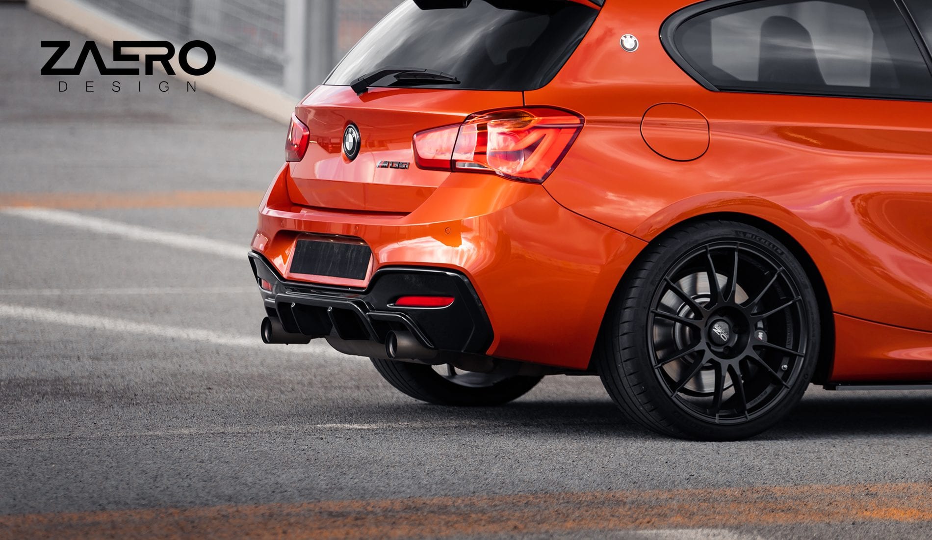 EVO-1 DIFFUSER FOR BMW 1-SERIES F20 | F21 - M135 & M140 ZAERO-DESIGN-EVO-1-DIFFUSER-FOR-BMW-1-SERIES-F20-F21-M135-M140-REAR-DIFFUSER-SPOILER-BODY-KIT-EXTENSION-VALLANCE