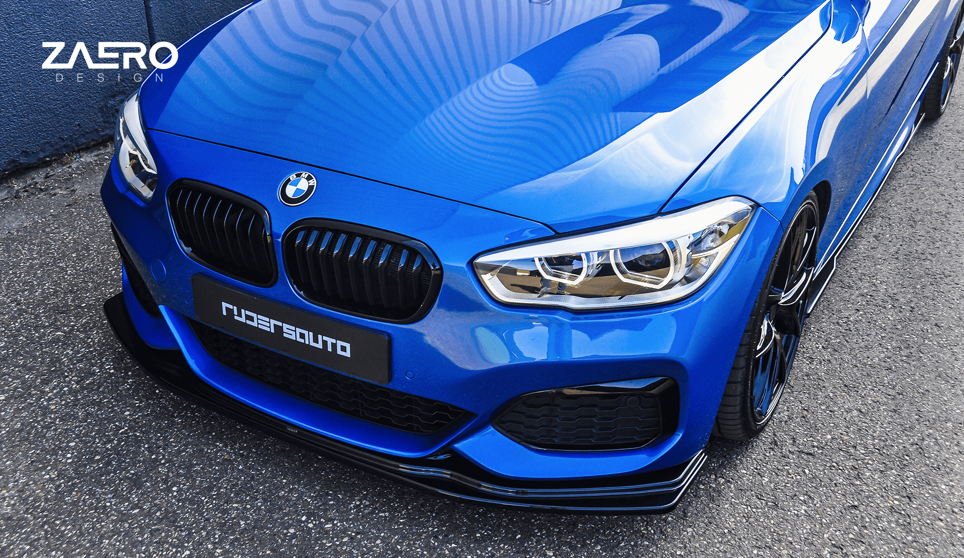 9 ZAERO DESIGN | Front Splitter | BMW 1-Series F20 & F21