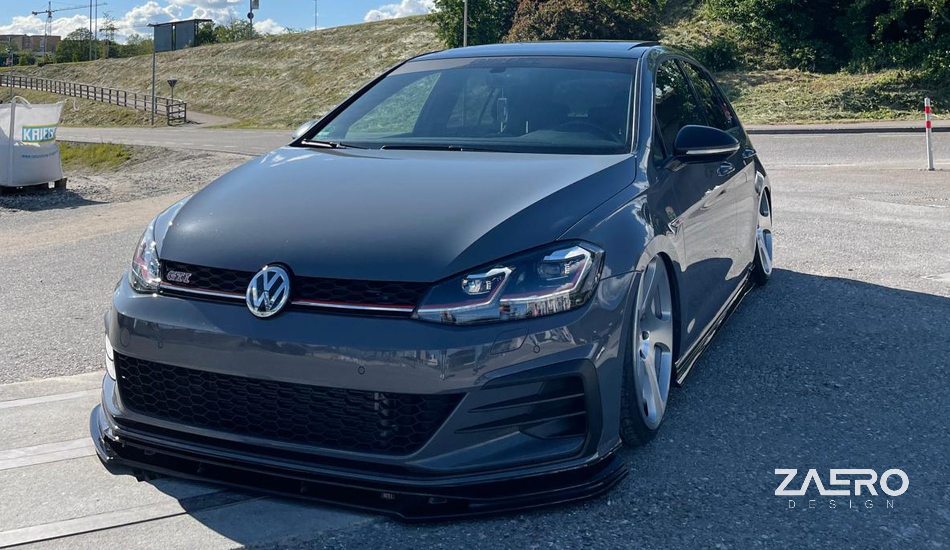 zaero design evo-1 frontspoiler für vw golf 7.5 gti tcr zaero-design-evo-1-frontspoiler-für-volkswagen-vw-golf-7-75-gti-tcr-frontlippe-front-lippe-lip-splitter-spoiler-schwert