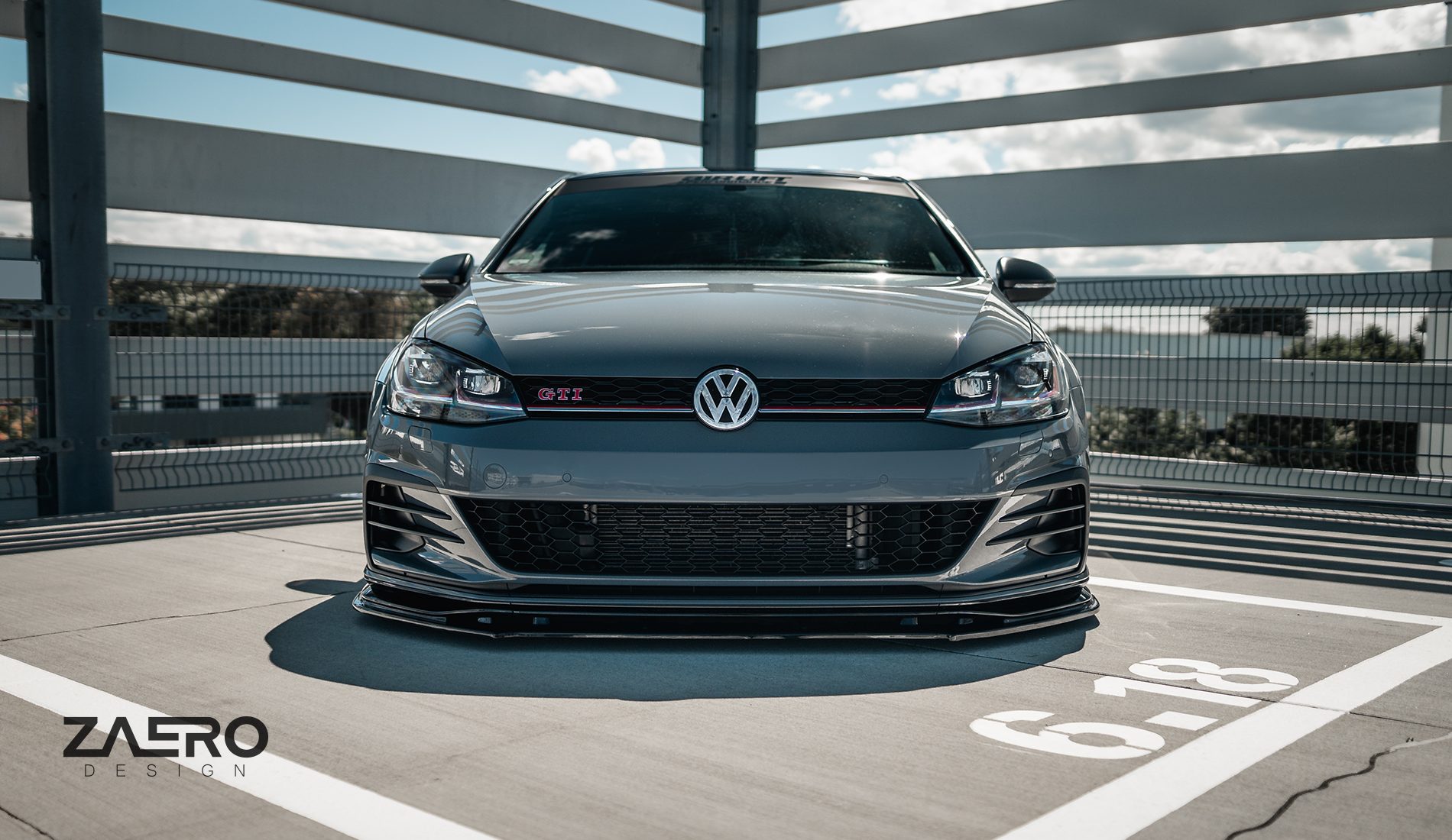 zaero design evo-1 frontspoiler für vw golf 7.5 gti tcr zaero-design-evo-1-frontspoiler-für-volkswagen-vw-golf-7-75-gti-tcr-frontlippe-front-lippe-lip-splitter-spoiler-schwert