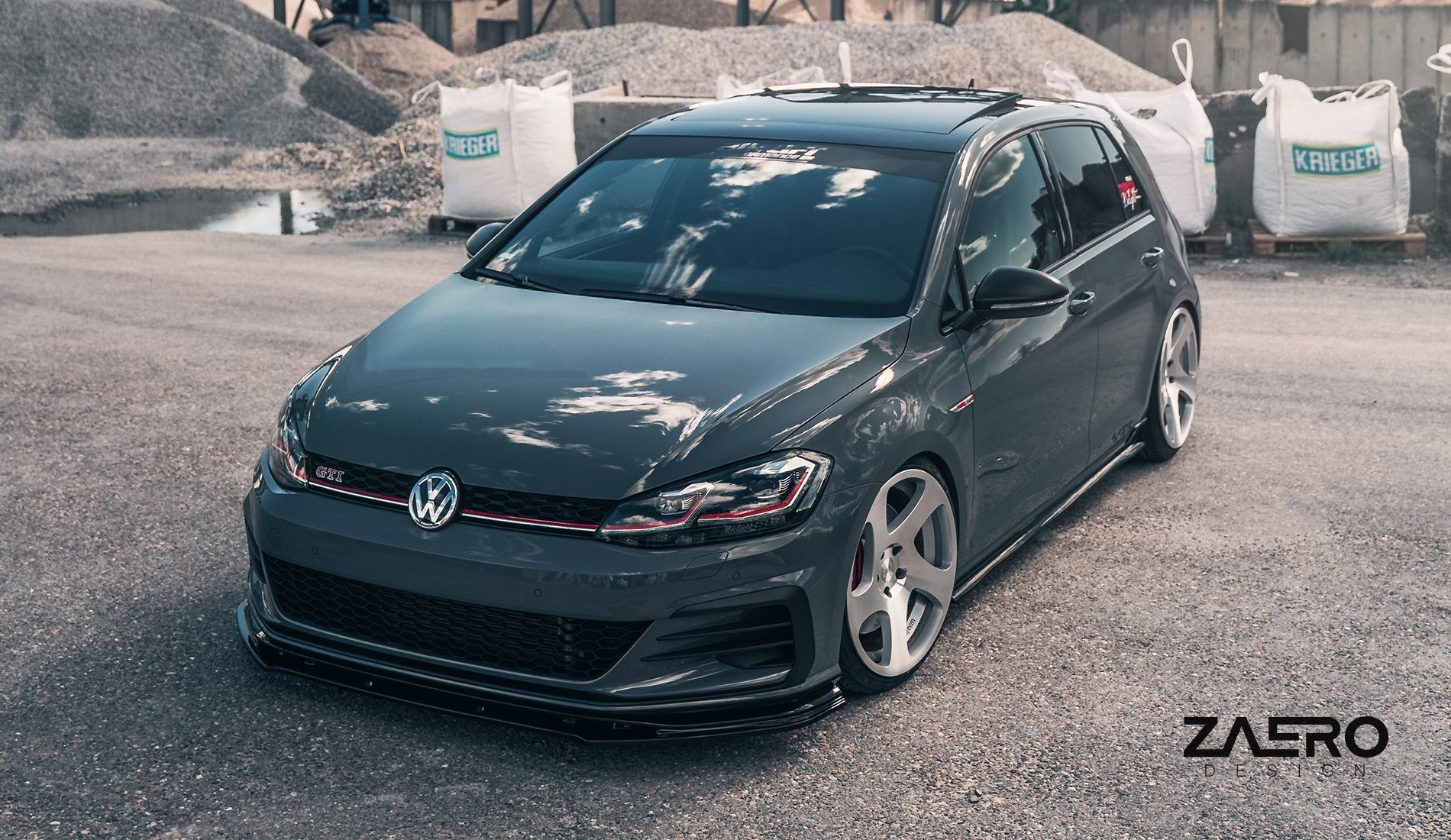 zaero design evo-1 frontspoiler für vw golf 7.5 gti tcr zaero-design-evo-1-frontspoiler-für-volkswagen-vw-golf-7-75-gti-tcr-frontlippe-front-lippe-lip-splitter-spoiler-schwert