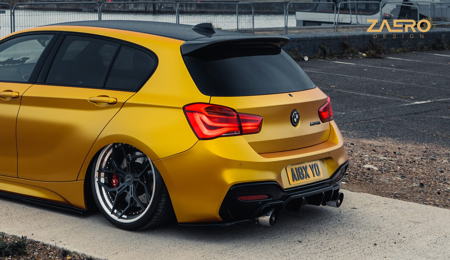 EVO-1 DIFFUSER EXTENSIONS FOR BMW 1-SERIES F20 | F21 - M135 & M140 ZAERO-DESIGN-EVO-1-DIFFUSER-FOR-BMW-1-SERIES-F20-F21-M135-M140-REAR-DIFFUSER-SPOILER-BODY-KIT-SPLITTER-EXTENSION-VALLANCE-SPATS
