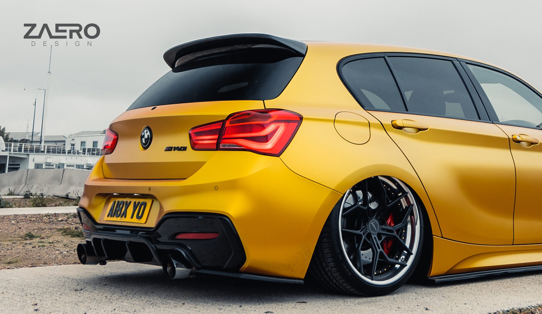 EVO-1 DIFFUSER EXTENSIONS FOR BMW 1-SERIES F20 | F21 - M135 & M140 ZAERO-DESIGN-EVO-1-DIFFUSER-FOR-BMW-1-SERIES-F20-F21-M135-M140-REAR-DIFFUSER-SPOILER-BODY-KIT-SPLITTER-EXTENSION-VALLANCE-SPATS