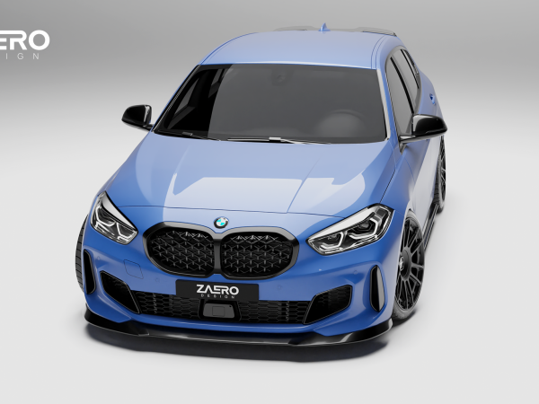zaero-design-evo-1-frontspoiler-für-bmw-1er-serie-116-118-120-125-m135-m140-f40-pre-lci-frontlippe-front-lippe-lip-splitter-spoiler-schwert-vorfacelift