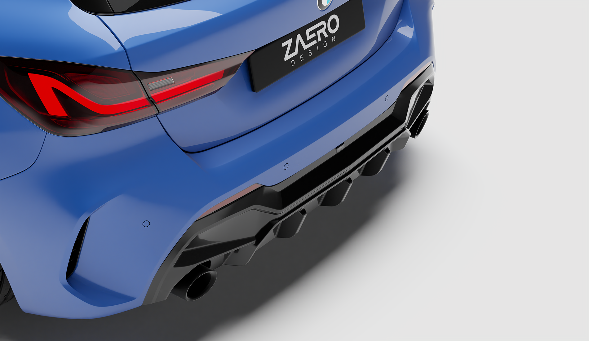 zaero design evo-1 diffusor für bmw 1er Serie f40– 120i / 125i / 128ti / M135i zaero-design-evo-1-diffusor-für-bmw-1er-serie-116-118-120-125-m135-f40-pre-lci-heckdiffusor-heckansatz-spoiler-body-kit