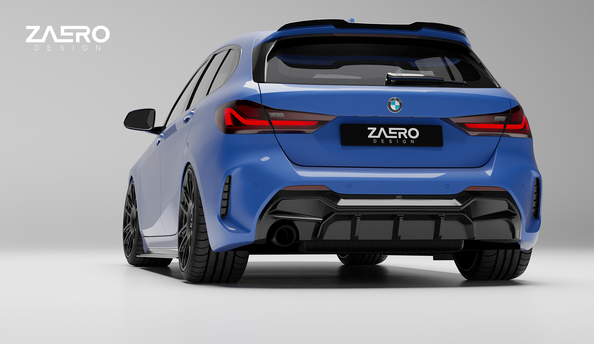 zaero desgin evo-1 diffuser for bmw 1-series f40 – 116i & 118i zaero-design-evo-1-diffusor-für-bmw-1er-serie-116-118-120-125-m135-f40-pre-lci-heckdiffusor-heckansatz-spoiler-body-kit