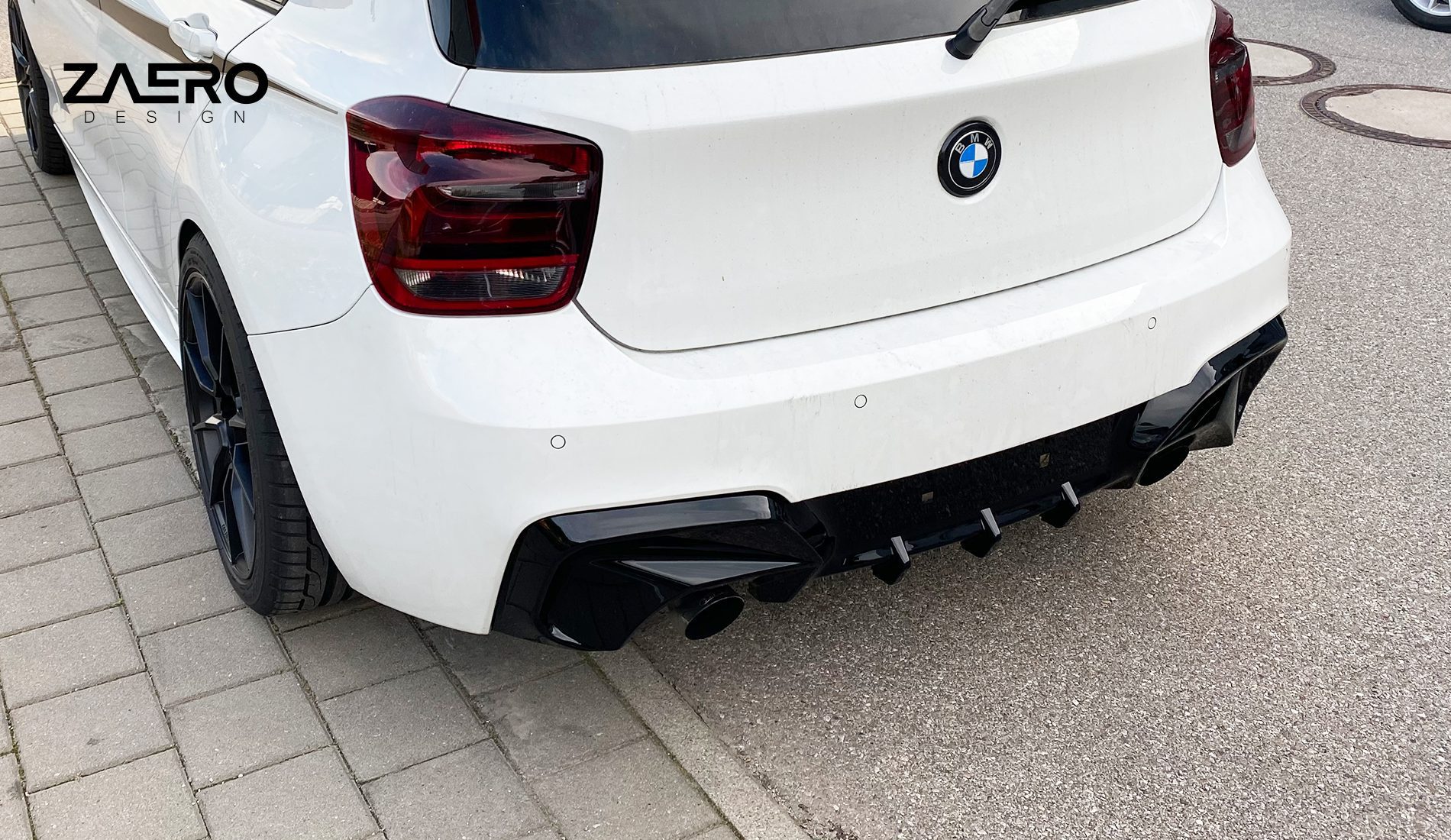 M135-DF-9 zaero-design-evo-1-diffusor-für-bmw-1er-serie-116-118-120-125-m135-f20-f21-pre-lci-heckdiffusor-heckansatz-spoiler-body-kit