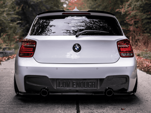 zaero-design-evo-1-diffusor-erweiterung-flaps-für-bmw-1er-m135-f20-f21-vorfacelift-heckdiffusor-heckansatz-spoiler-spats-extension-rear-diffuser