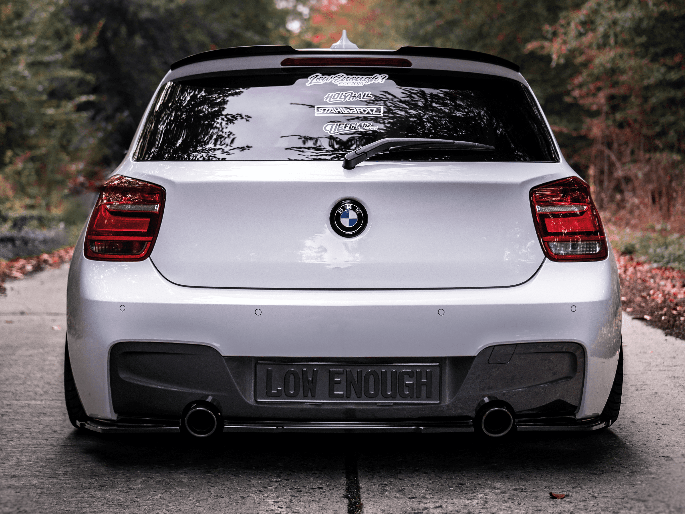 zaero-design-evo-1-diffusor-erweiterung-flaps-für-bmw-1er-m135-f20-f21-vorfacelift-heckdiffusor-heckansatz-spoiler-spats-extension-rear-diffuser