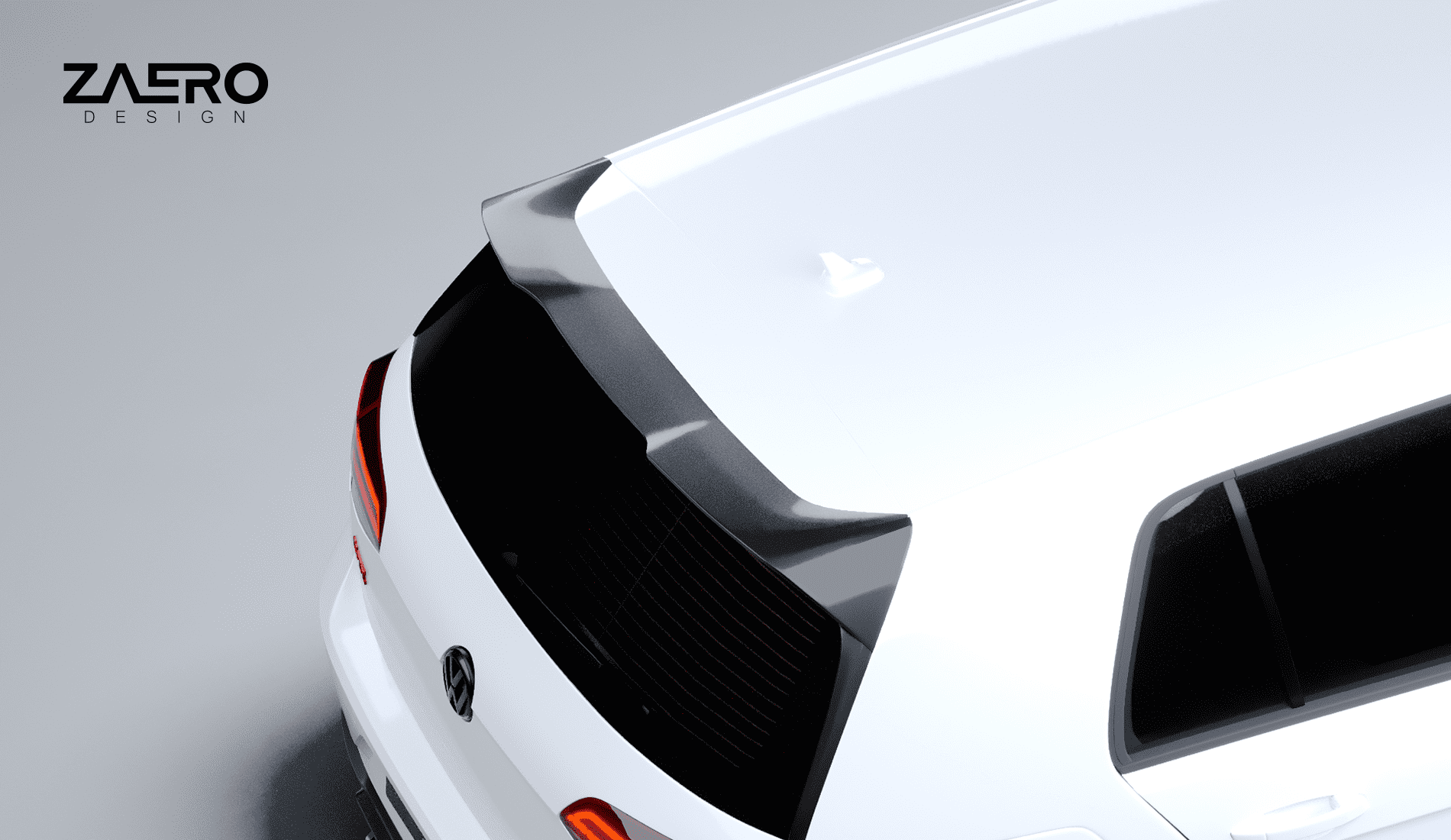 ZAERO DESIGN Heckspoiler für VW Golf 7 GTI (Facelift) volkswagen-vw-golf-7-75-gti-rear-spoiler-cap-heckspoiler-rear-wing