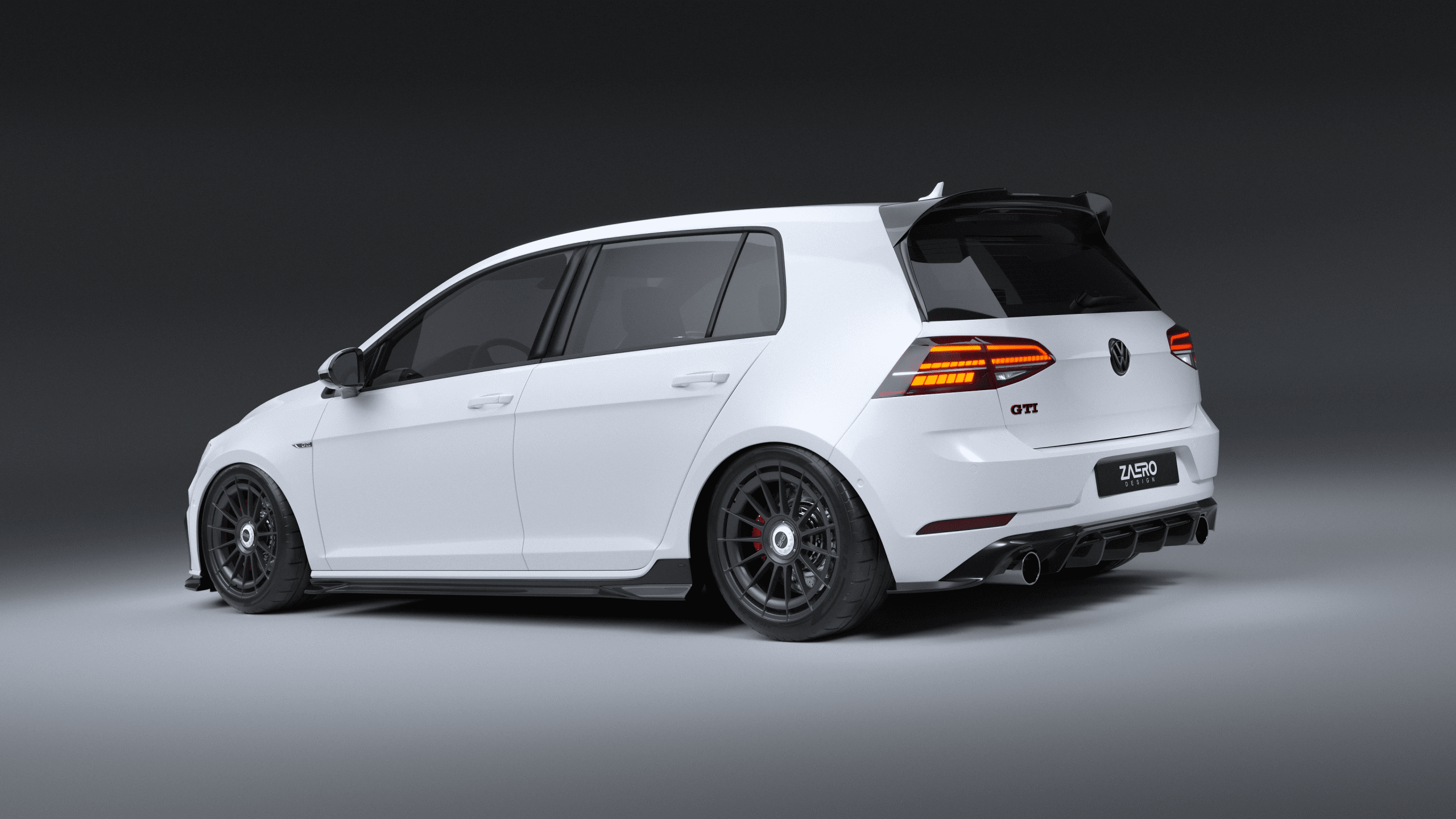 ZAERO DESIGN Heckspoiler für VW Golf 7 GTI (Facelift) volkswagen-vw-golf-7-75-gti-rear-spoiler-cap-heckspoiler-rear-wing