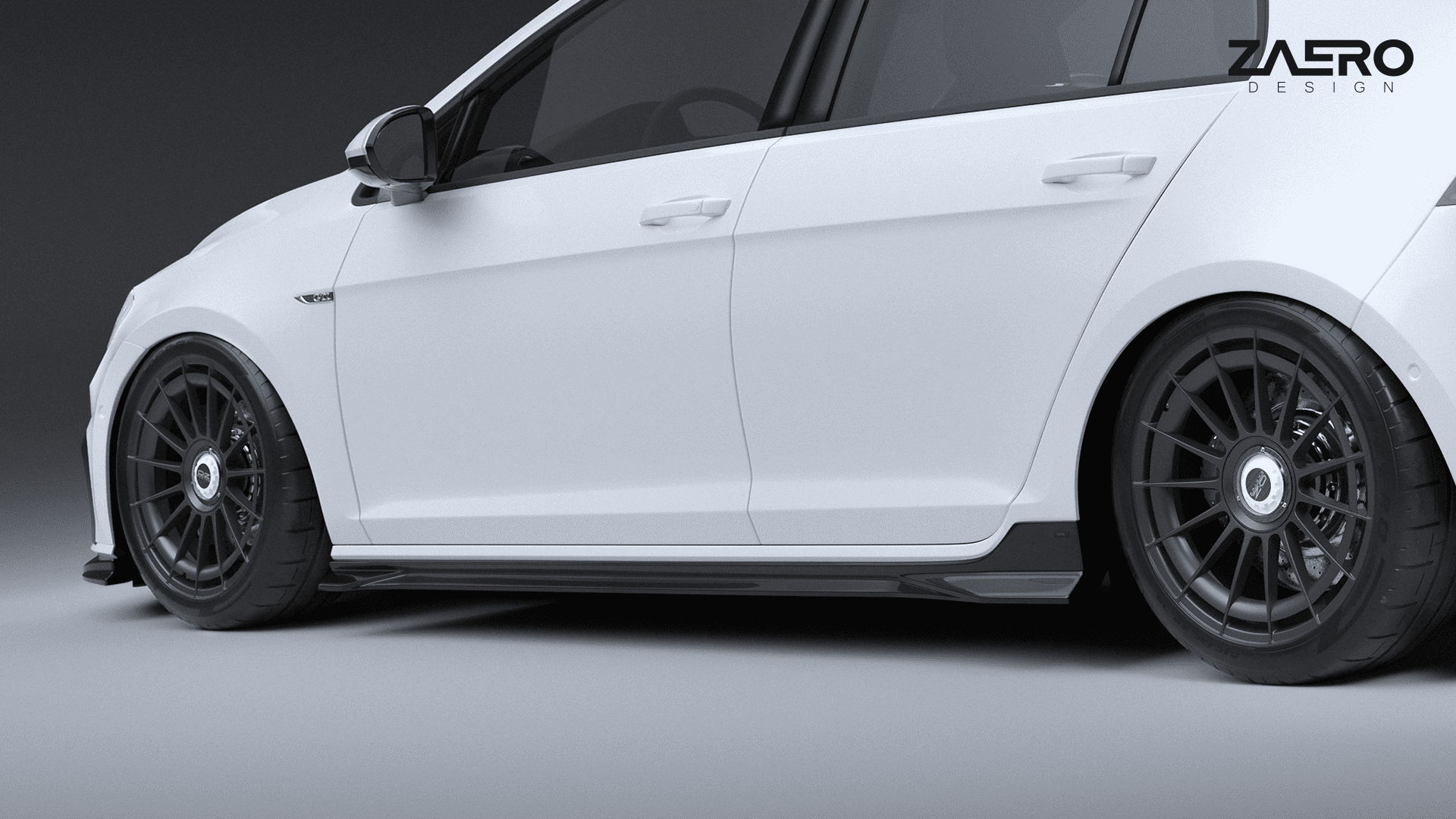 ZAERO DESIGN Seitenschwellerfür VW Golf 7 & 7.5 volkswagen-vw-golf-7-75-seitenschweller-schwelleransatz-seitenschwelleransätze