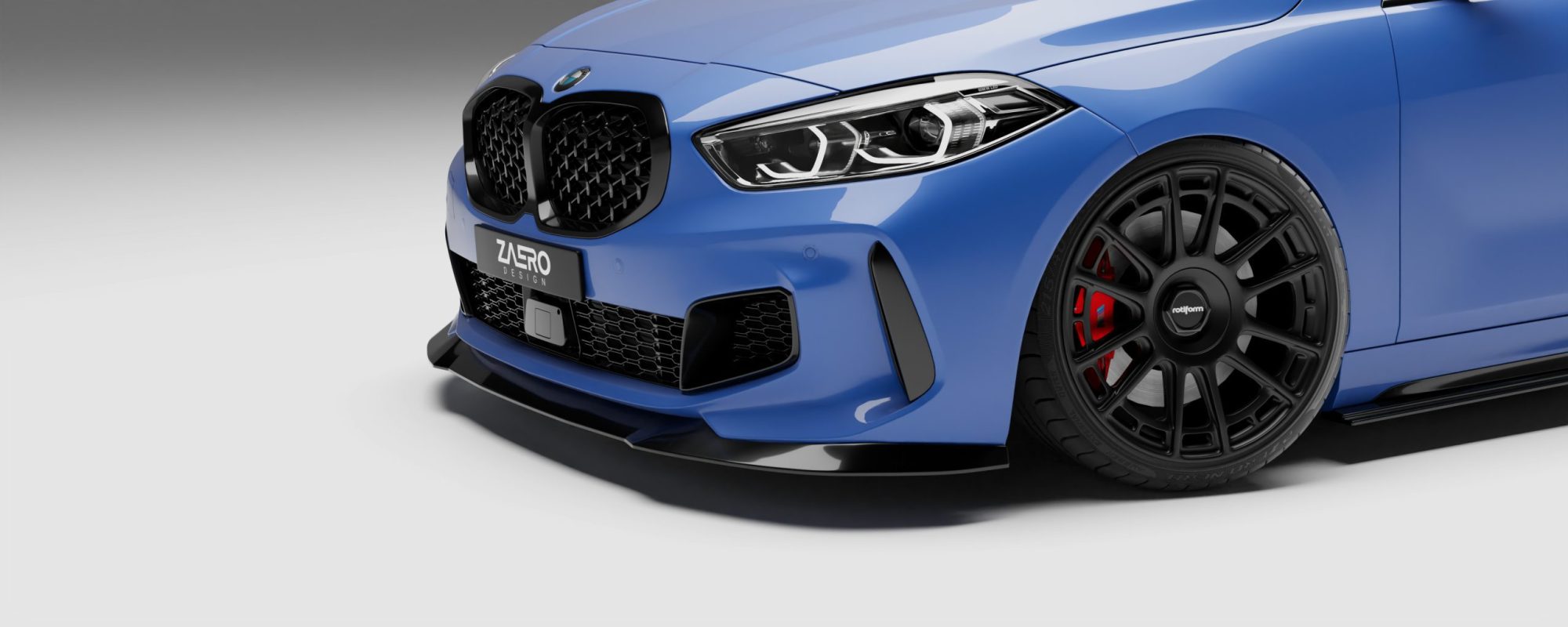 zaero-design-evo-1-frontspoiler-für-bmw-1er-serie-116-118-120-125-m135-m140-f40-pre-lci-frontlippe-front-lippe-lip-splitter-spoiler-schwert-vorfacelift