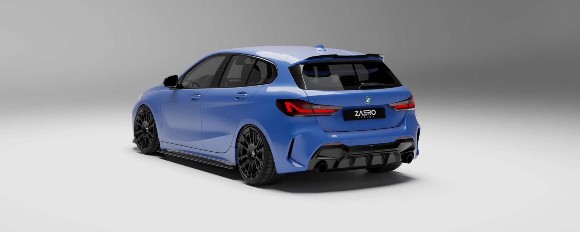 zaero-design-evo-1-diffusor-für-bmw-1er-serie-116-118-120-125-m135-f40-pre-lci-heckdiffusor-heckansatz-spoiler-body-kit